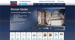 Desktop Screenshot of directgaragedoors.com