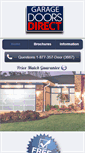 Mobile Screenshot of directgaragedoors.com